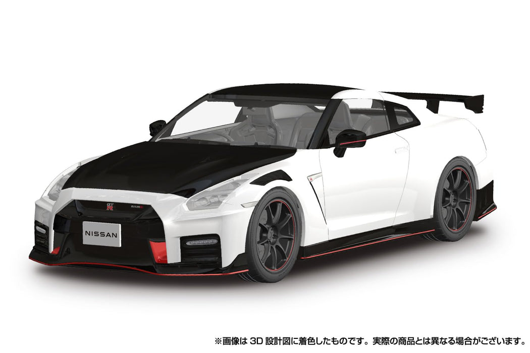 RakuPla Snap Car 02-BW R35 NISSAN GT-R NISMO Special edition 2022 Brilliant White Pearl