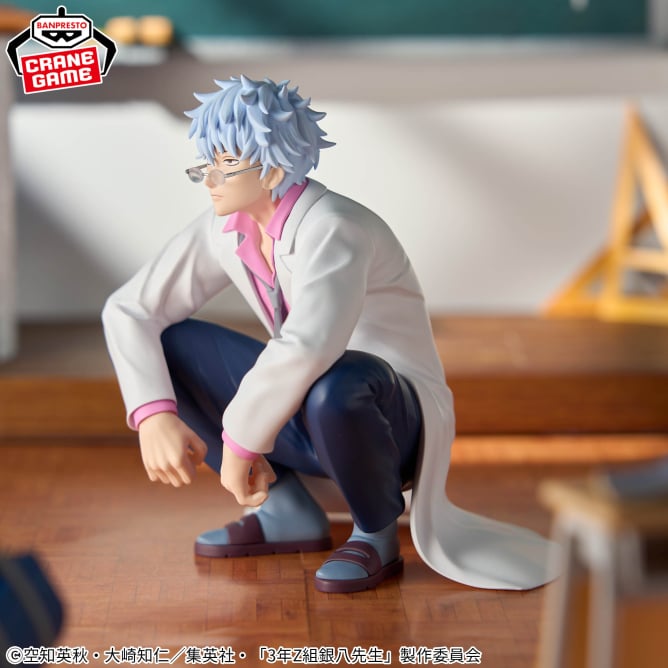 "Gintama" Mr.Ginpachi's Zany Class Desk Figure -Sakata Ginpachi-