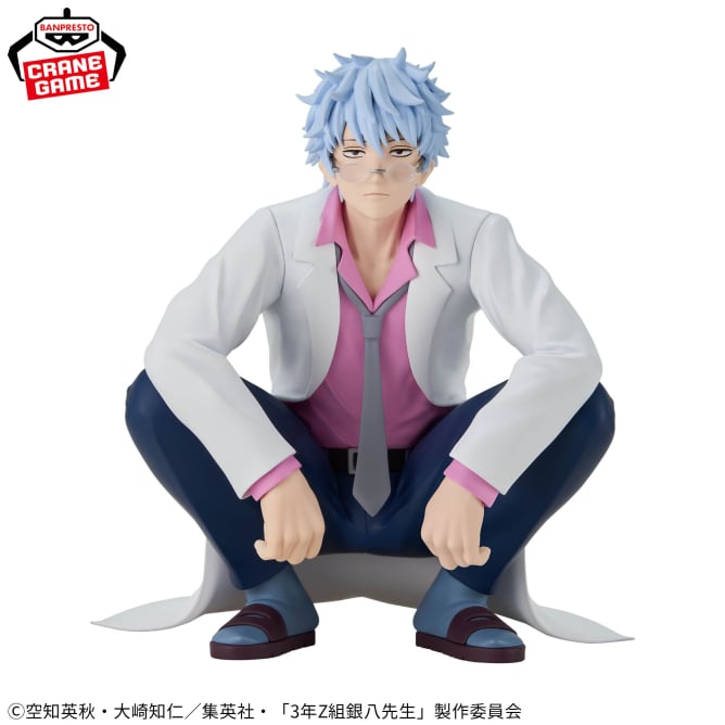 "Gintama" Mr.Ginpachi's Zany Class Desk Figure -Sakata Ginpachi-