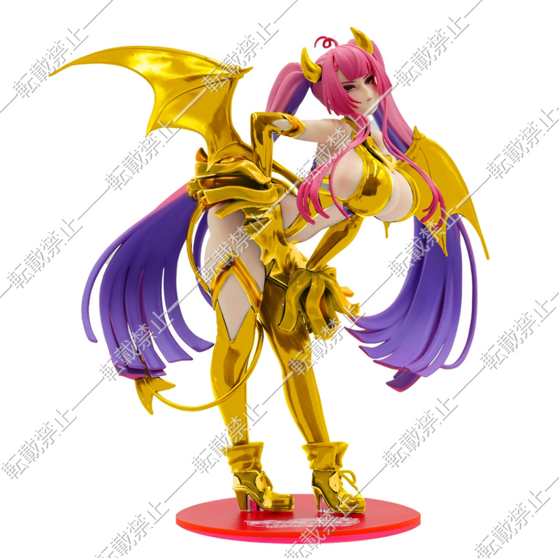 "Mahjong Fight Girl" Figure Collection Mitsumoto Dia Succubus Cheer Costume Golden Ver.