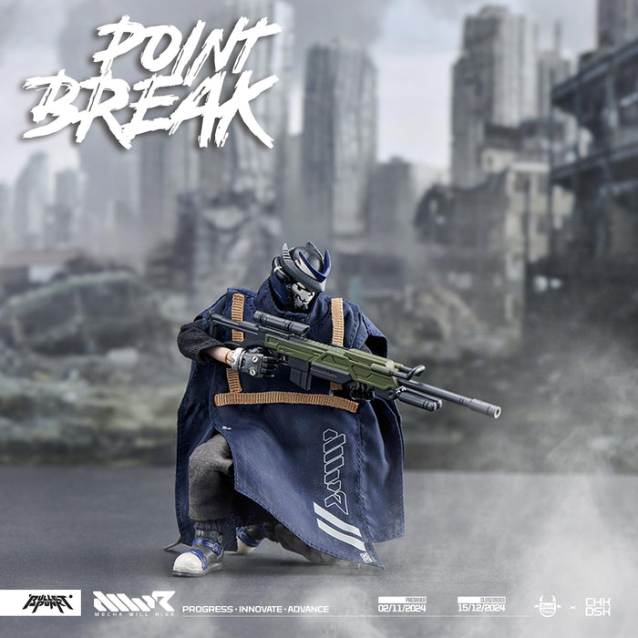 Carbine(Point Break Version) 1:12 Scale Action Figure 1/12スケール PVC&ABS製 塗装済み 完成品アクションフィギュア