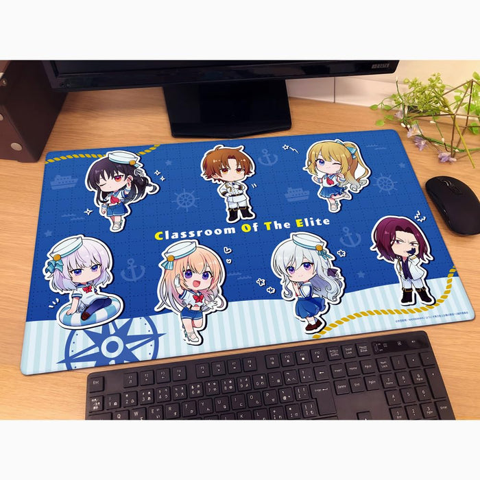 "Classroom of the Elite" Rubber Mat Mini Character / Marine Look
