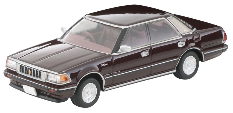 1/64 Scale Tomica Limited Vintage NEO TLV-N175c Toyota Crown Hardtop Supercharger Royal Saloon (Wine) 1985