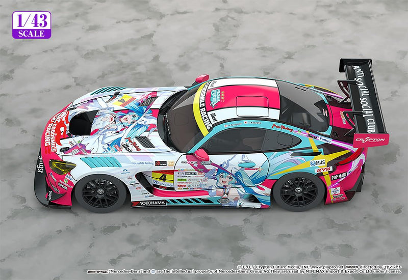 Hatsune Miku GT Project 1/43 GOOD SMILE Hatsune Miku AMG 2024 Season Opening Ver.