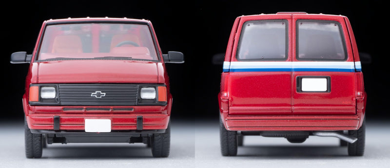 1/64 Scale Tomica Limited Vintage NEO TLV-N344a Chevrolet Astro Van (Red)