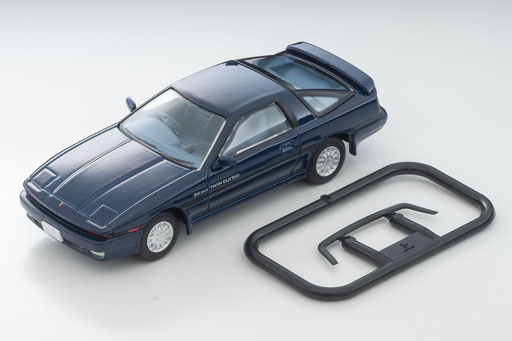 1/64 Scale Tomica Limited Vintage NEO TLV-N106f Toyota Supra 2.0 GT Twin Turbo (Navy) 1987