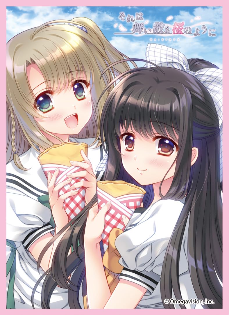 Chara Sleeve Collection Matt Series Navel "Cherry Petals Fall Like Teardrops -Re:BIRTH-" Hoshizaki Nozomi & Yukimura Komachi No. MT2120