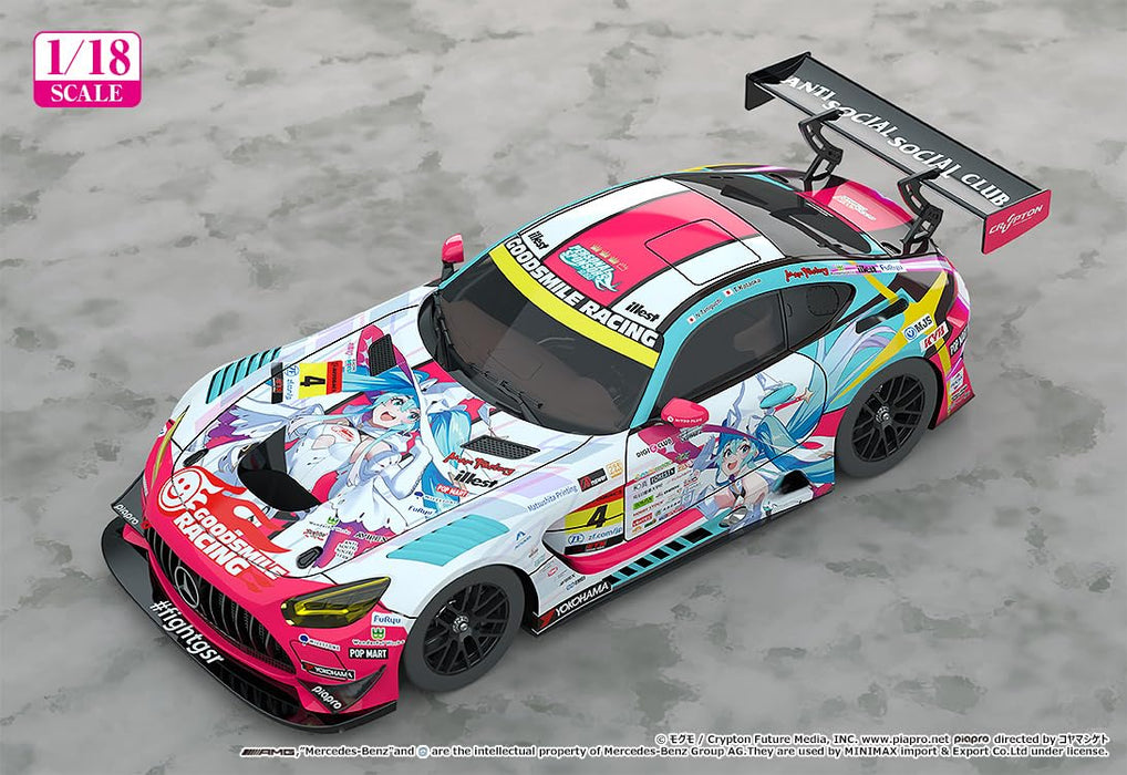 Hatsune Miku GT Project 1/18 GOOD SMILE Hatsune Miku AMG 2024 Season Opening Ver.