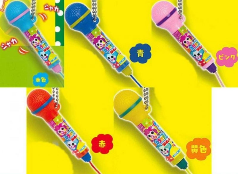 Karaoke Microphone Ramune Miniature Mascot