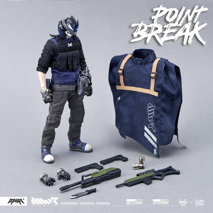 Carbine(Point Break Version) 1:12 Scale Action Figure 1/12スケール PVC&ABS製 塗装済み 完成品アクションフィギュア