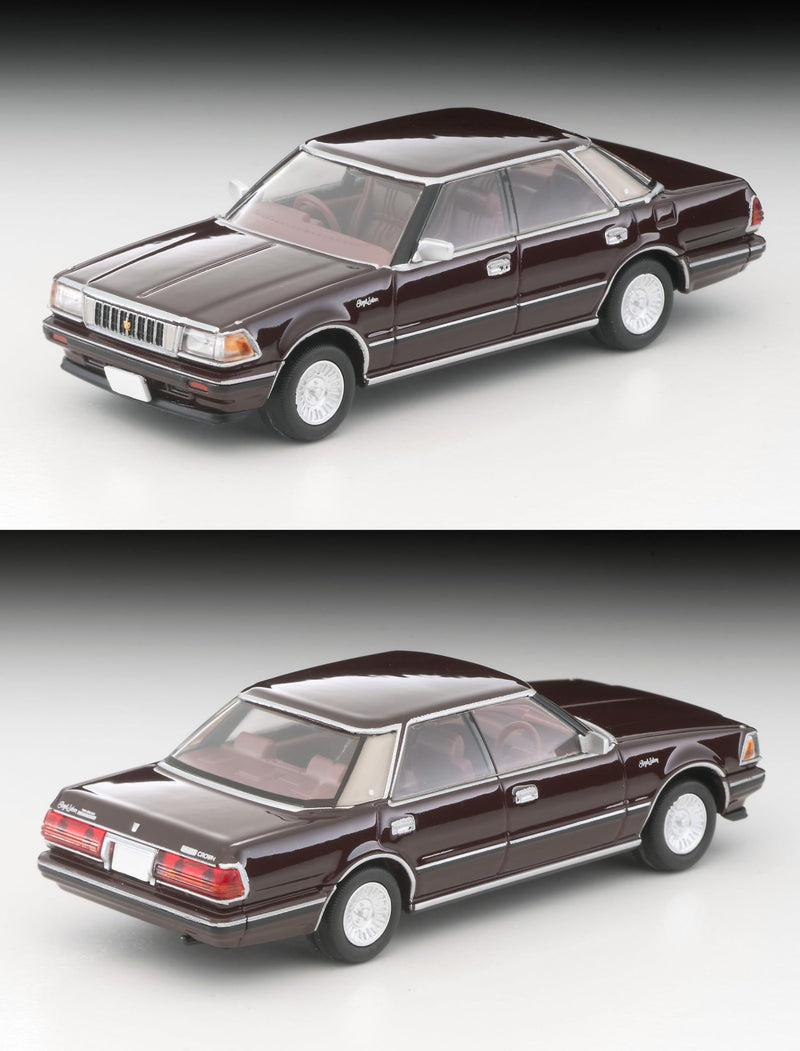 1/64 Scale Tomica Limited Vintage NEO TLV-N175c Toyota Crown Hardtop Supercharger Royal Saloon (Wine) 1985