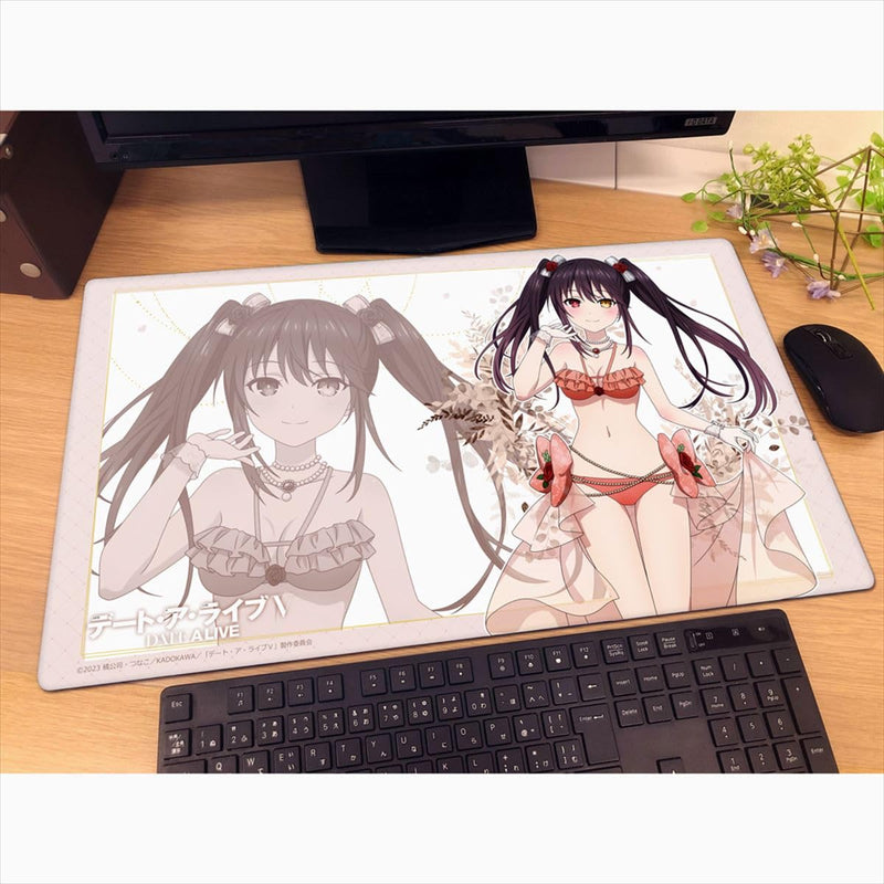 "Date A Live V" Original Illustration Rubber Mat Tokisaki Kurumi / Swimwear Dress