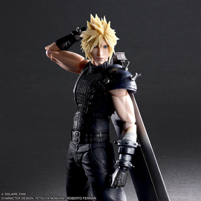 "Final Fantasy VII Rebirth" Play Arts Kai Cloud Strife