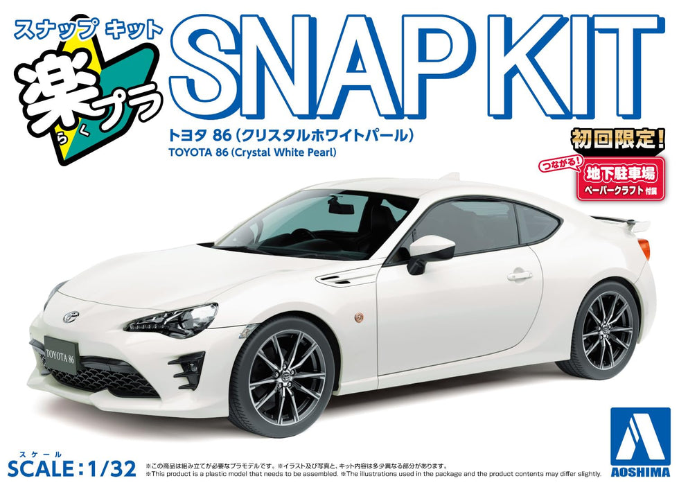 RakuPla Snap Kit 08-CW Toyota 86 (Crystal White Pearl)