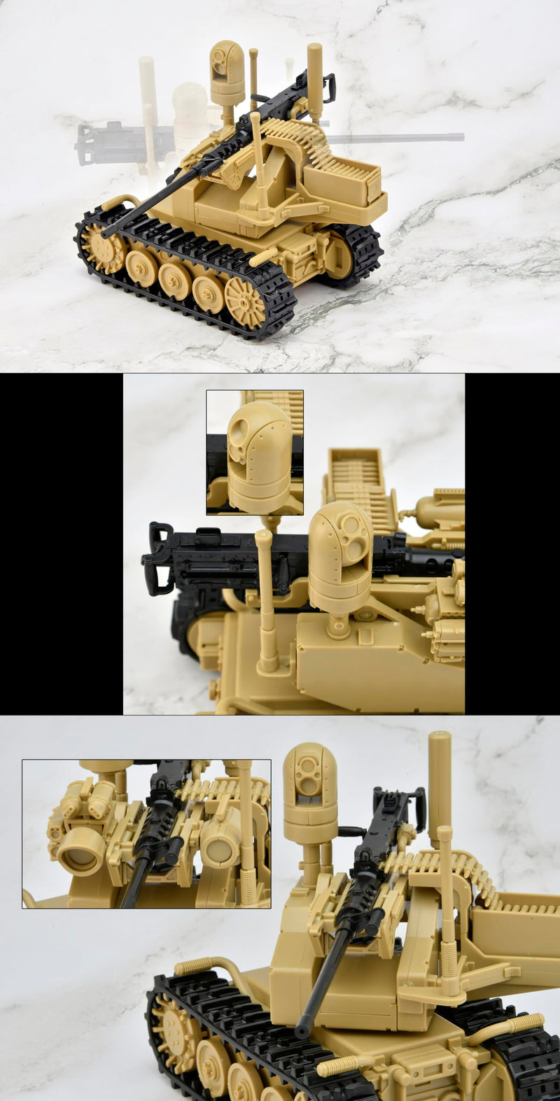 LittleArmory <LD049> UGV Armed Robot System 2 Caliber Carrier