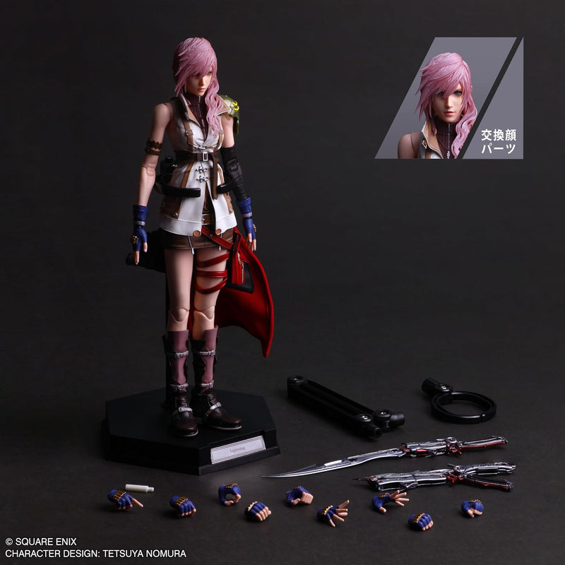 "Final Fantasy XIII" Play Arts Shin Lightning
