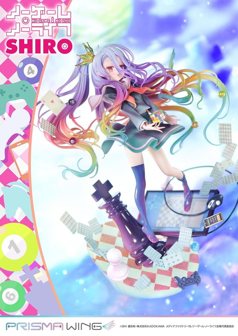 PRISMA WING "No Game No Life" Shiro 1/7 Scale Figure