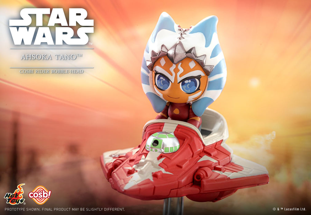 Cosbi Star Wars Collection #034 Ahsoka Tano & Jedi Starfighter "Star Wars: The Clone Wars"