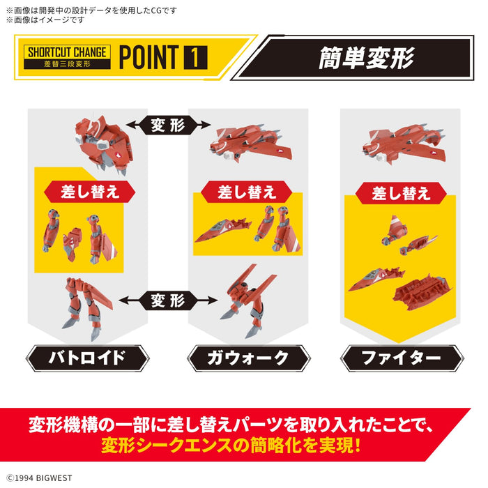 HG 1/100 "Macross" Series VF-22S Sturmvogel II (Milia Fallyna Jenius Use)