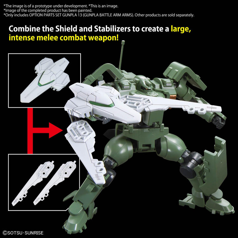 Optional Parts Set Gunpla 13 (Gunpla Battle Arm Arms)