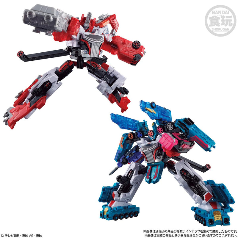 "Bakuage Sentai Boonboomger" Mini Pla Bakuage Gattai Series EX Boonboomleorescue & Championcarrier