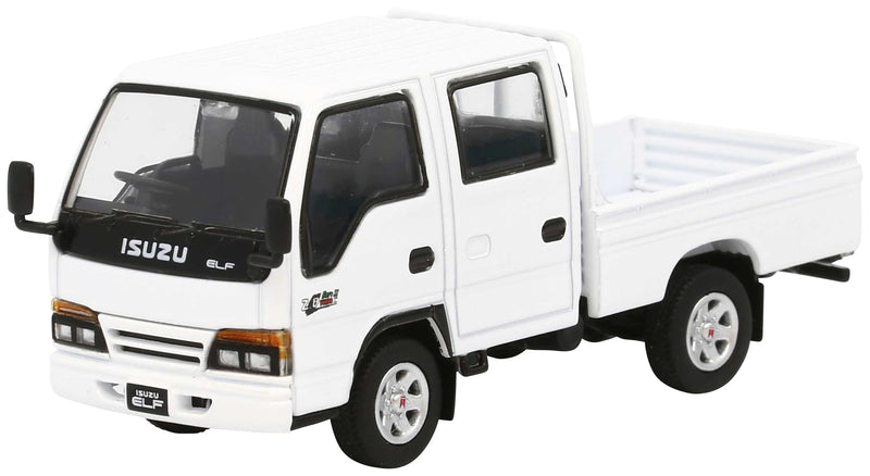 1/64 Isuzu ELF Double Cab - White
