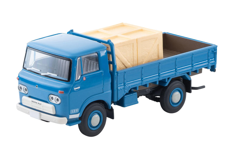 1/64 Scale Tomica Limited Vintage TLV-191b Isuzu Elf High Floor Load Platform (Blue) 1966