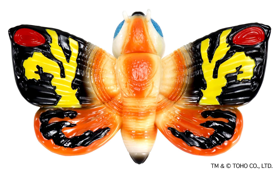 CCP ミドルサイズシリーズ ゴジラEX【第6弾】モスラ(1992)スタンダード Ver. 約150mm PVC製 塗装済み完成品ソフビフィギュア