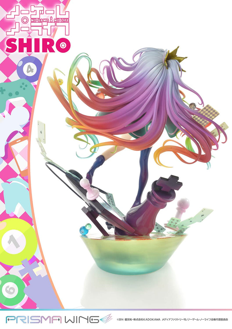 PRISMA WING "No Game No Life" Shiro 1/7 Scale Figure