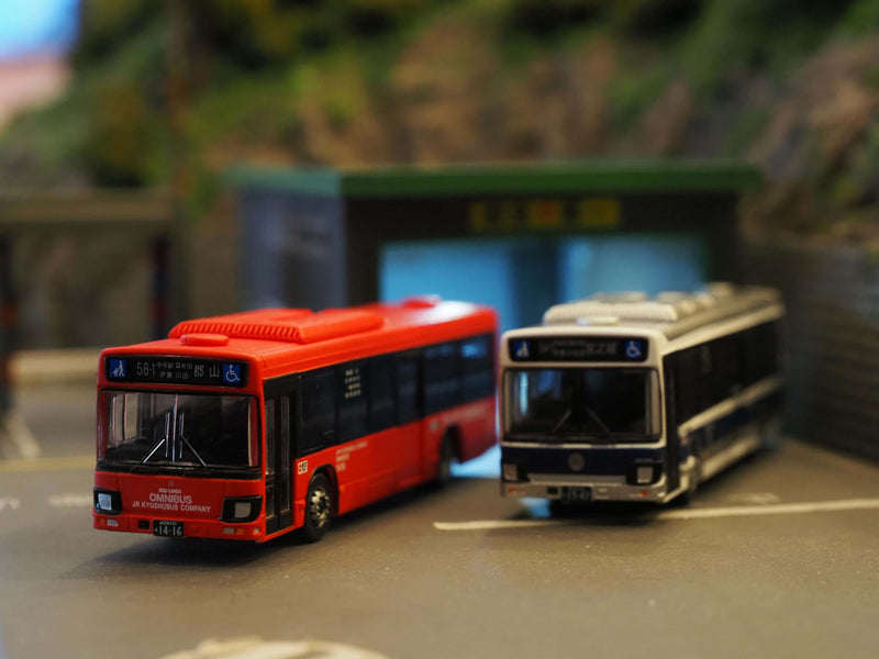 The Bus Collection JR Kyushu Bus New & Old Color 2 Car Set