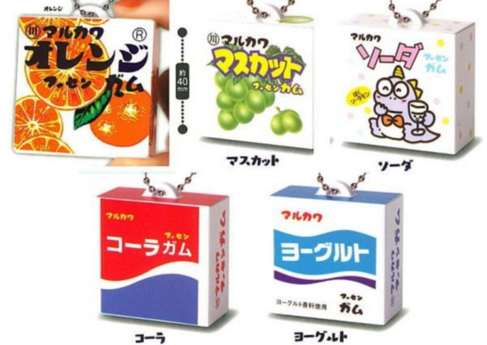 Marble Gum (Marukawa Confectionery Co., Ltd.) Shakashaka Mascot Key Chain Part. 2