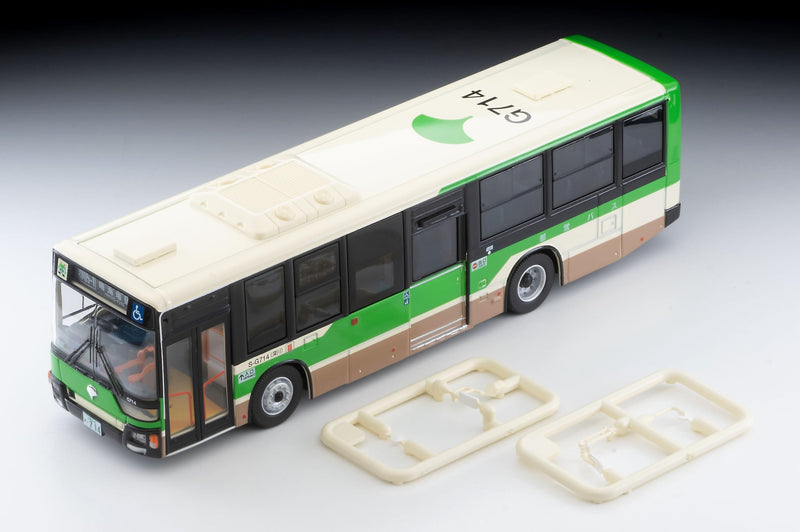 1/64 Scale Tomica Limited Vintage NEO TLV-N342a Mitsubishi Fuso Aero Star Non-Step Bus (Bureau of Transportation Tokyo Metropolitan Government) Toei Bus 100th Anniversary Commemorative Wrapping Knuckle Line