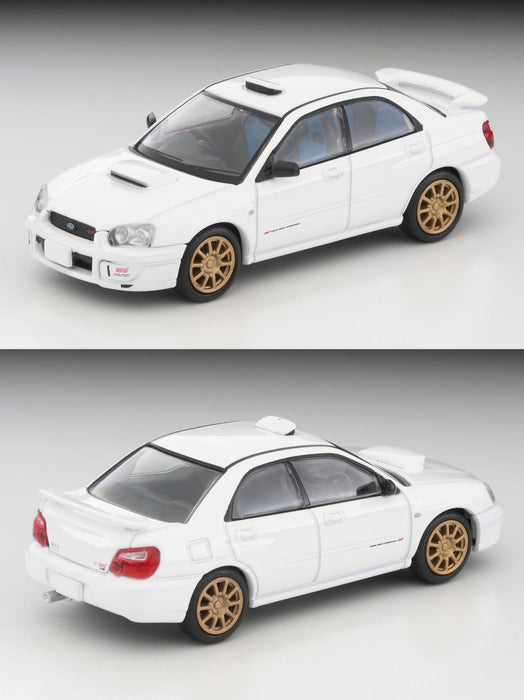 1/64 Scale Tomica Limited Vintage NEO TLV-N337a Subaru Impreza WRX STi spec C (White) 2003