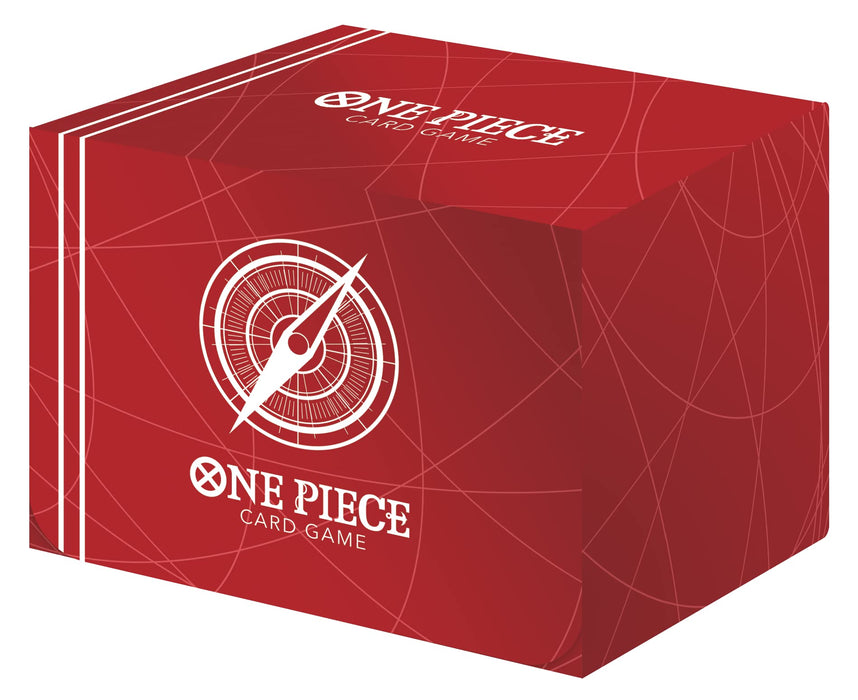 "One Piece" Card Game Clear Card Case 2022 Standard Red