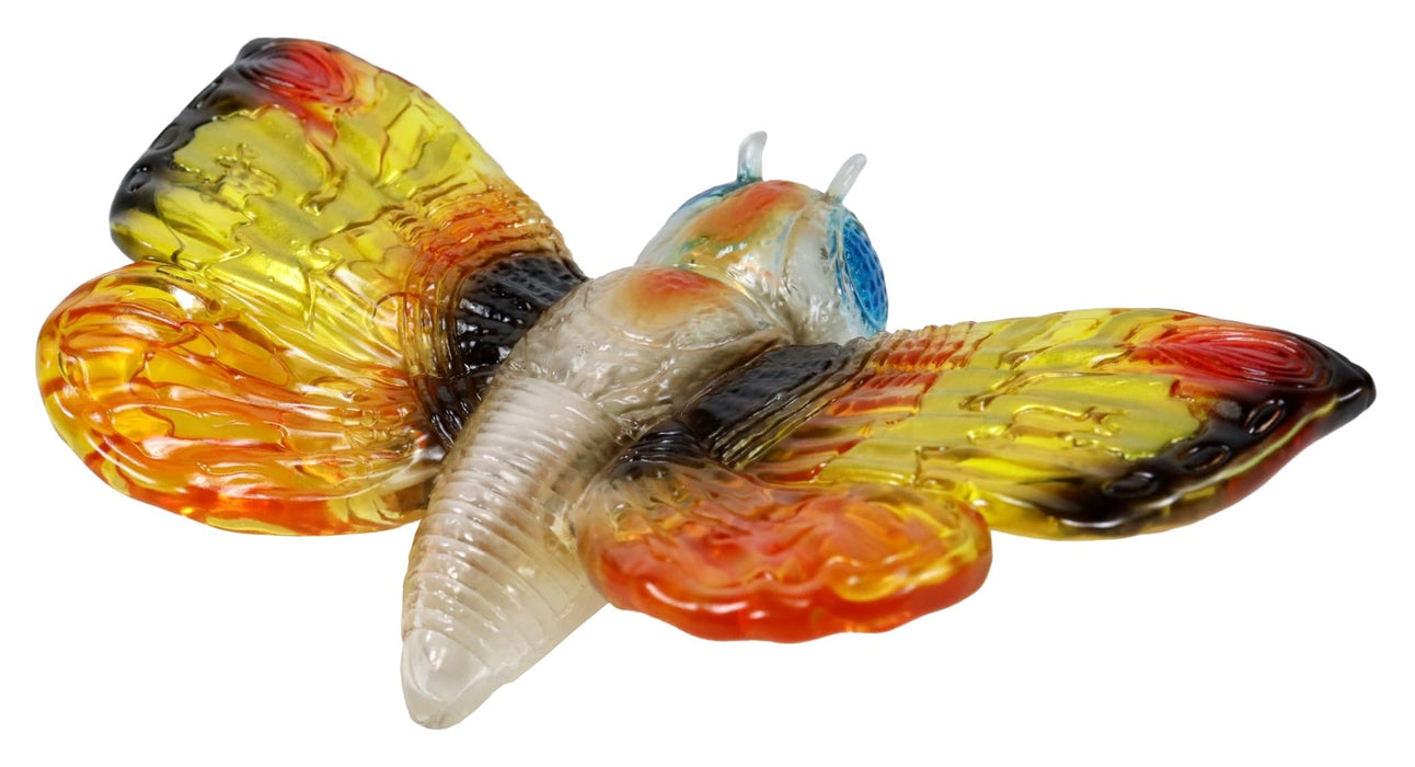 キャラクターコンテンツプロダクション(Ccp) ミドルサイズシリーズ ゴジラEX【第7弾】モスラ（1992）スタンダードクリア Ver. 約150mm PVC製 塗装済み完成品ソフビフィギュア