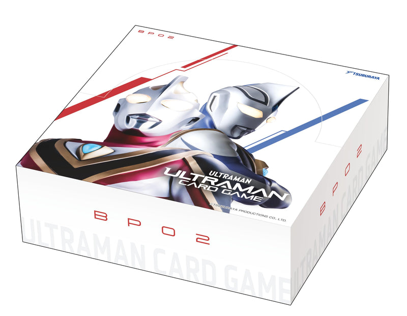 "Ultraman" Card Game Booster Pack 02 Raging Crimson and Azure BP02