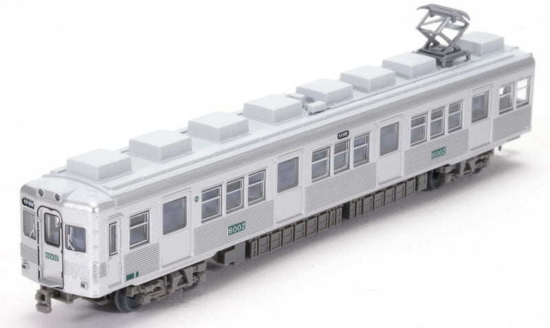 Railway Collection Nankai Electric Railway 6000 Series (Nostalgic Stainless Unpainted) 4 Car Set