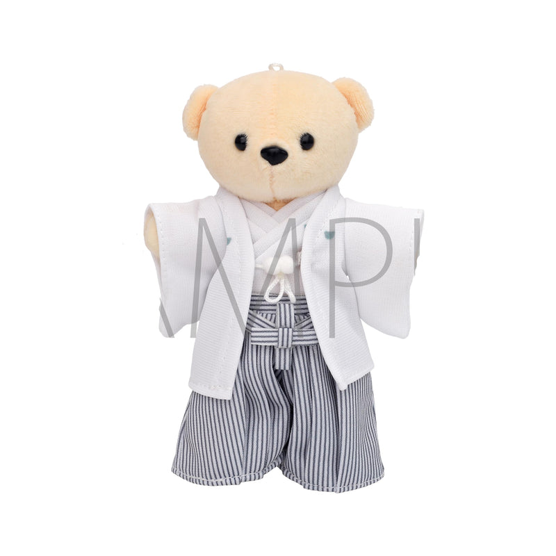 Kumamate Kumamate Montsuki Hakama White Costume for Plush