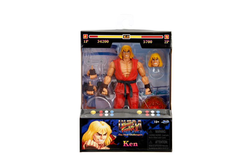 "Street Fighter II" Street Fighter Action Figure 1/12 Scale Ken