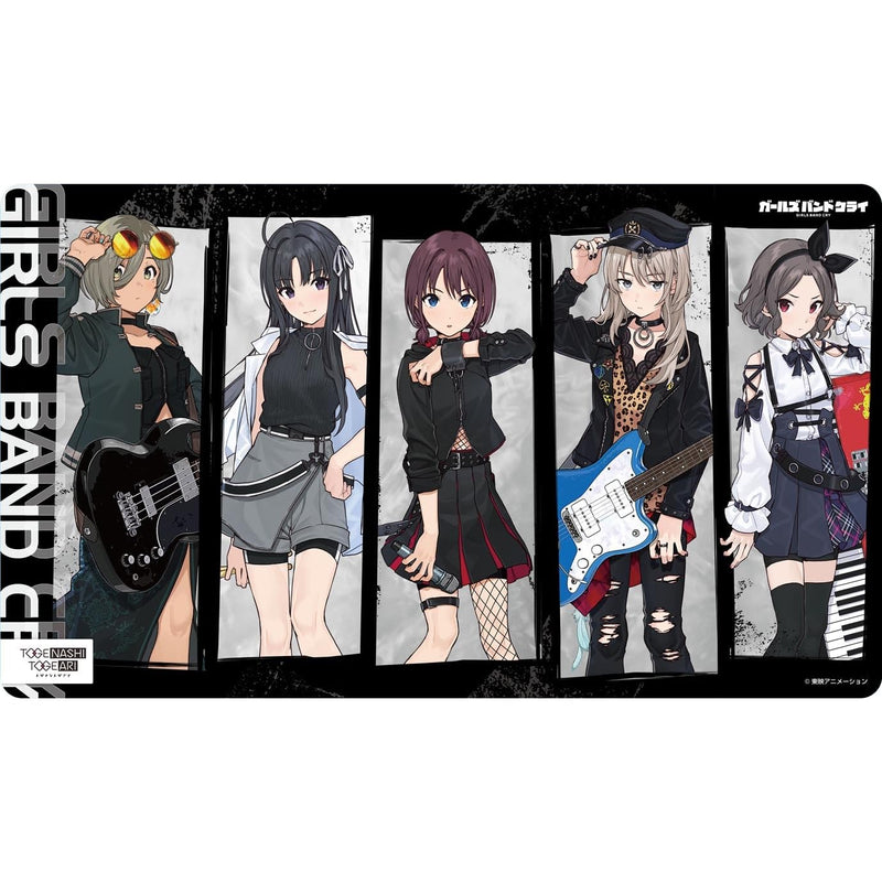 Character Rubber Mat "Girls Band Cry" TOGENASHI TOGEARI A ENR-078