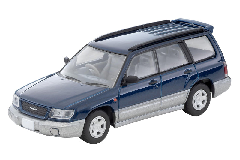 1/64 Scale Tomica Limited Vintage NEO TLV-N328a Subaru Forester C/20 (Navy / Gray) 1997