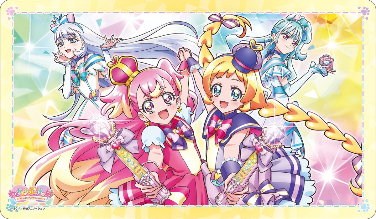Character Rubber Mat "Wonderful PreCure!" C ENR-084