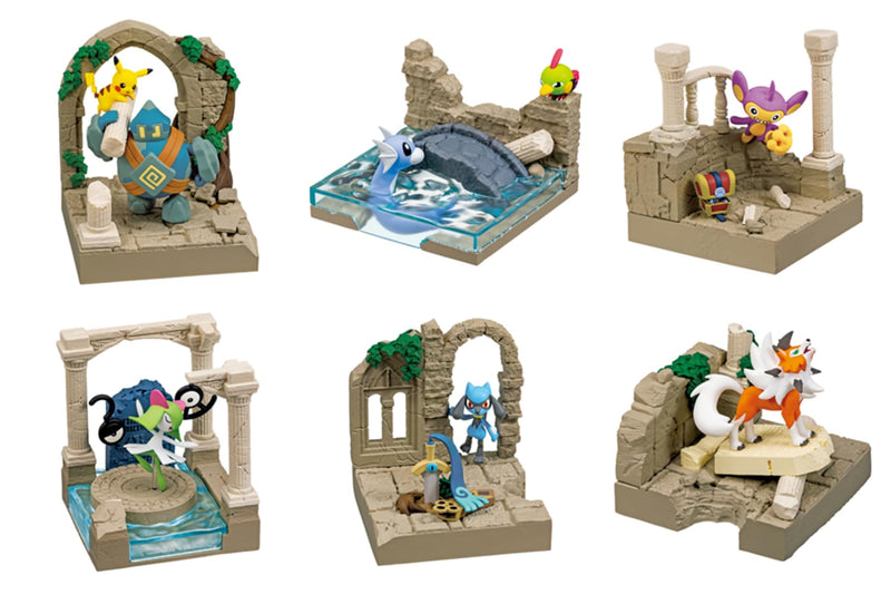 "Pokemon" Pokemon Diorama Collection Old Castle Ruins