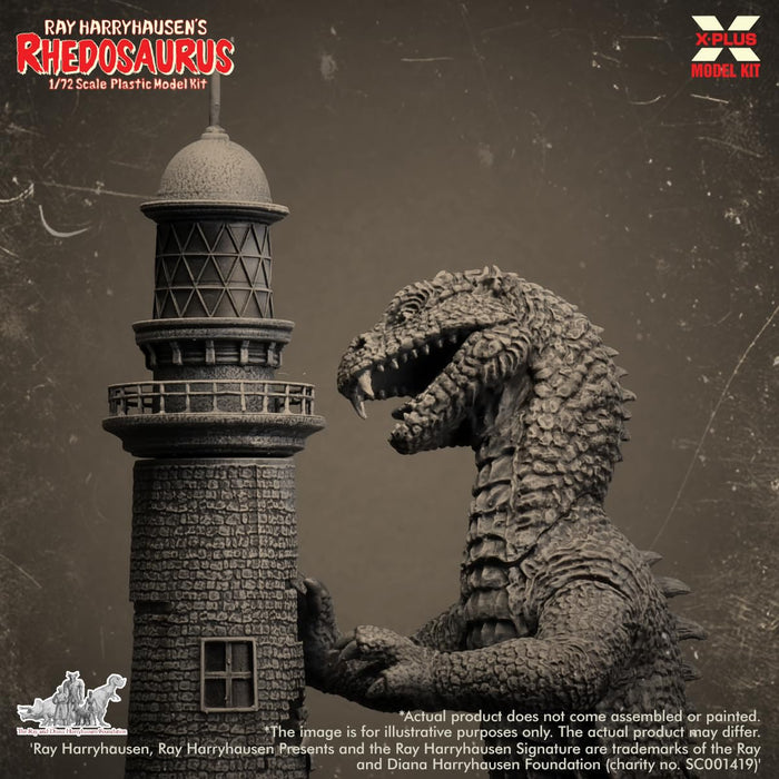 1/72 Ray Harryhausen Rhedosaurus Plastic Model Kit