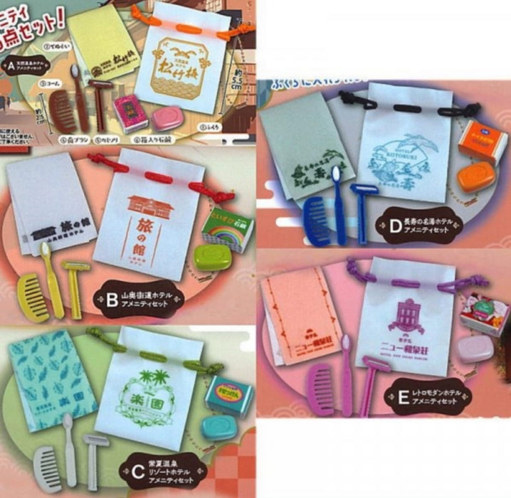 Retro Hotel Mini Amenity Set Mascot -Hot Spring Town Ver.-