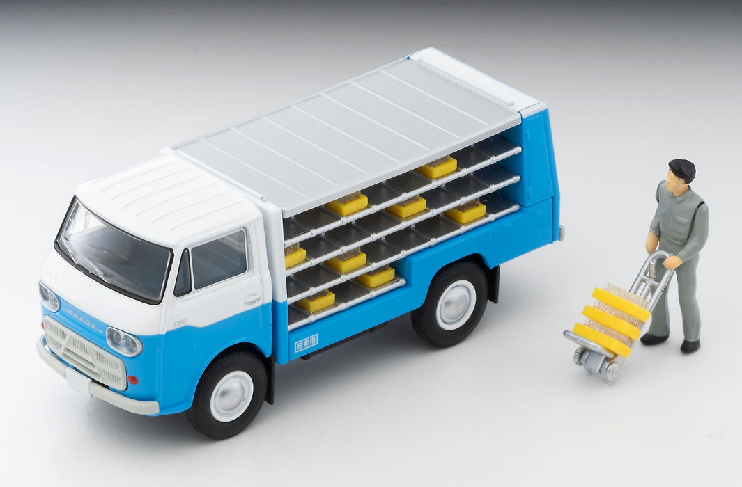 1/64 Scale Tomica Limited Vintage TLV-210a Mazda E2000 Bottle Car (White / Light Blue)