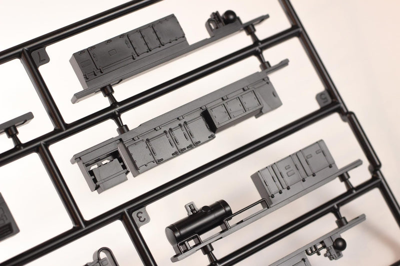 1/80 Scale Plastic Kit Underfloor Equipment New Train Intermediate Car Renewal Type Single Train