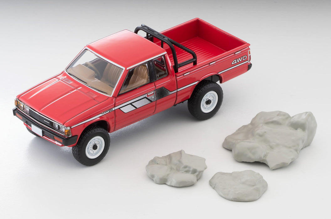 1/64 Scale Tomica Limited Vintage NEO TLV-N320b Datsun Truck 4WD King Cab AD (Red)