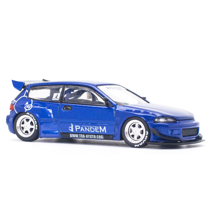 1/64 PANDEM CIVIC EG6 v1.5 METALLIC BLUE