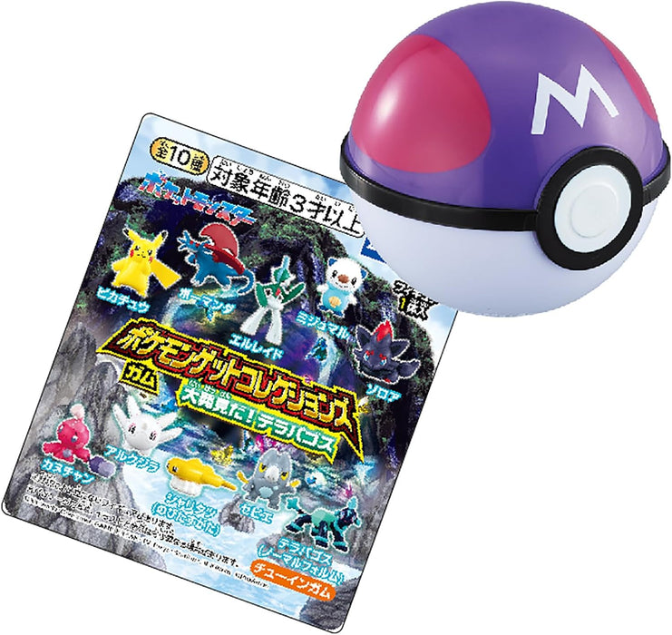 Pokémon Get Collections Big Discovery! Terapagos 1Box 10pcs Shokugan/Gum